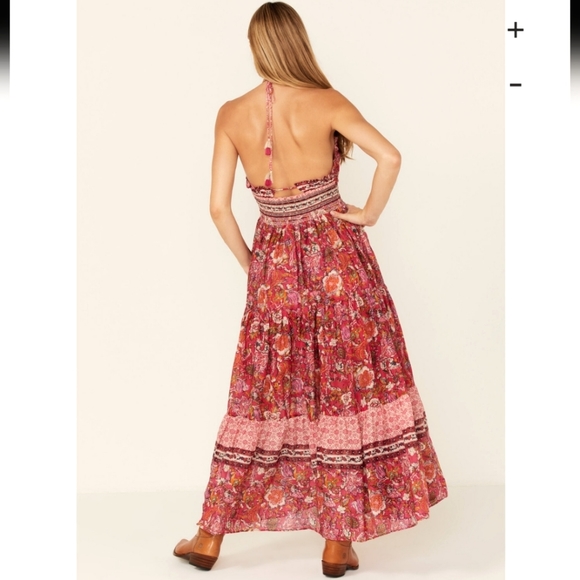 NWT Free People Real Love Boho Maxi dress size small - Picture 4 of 7